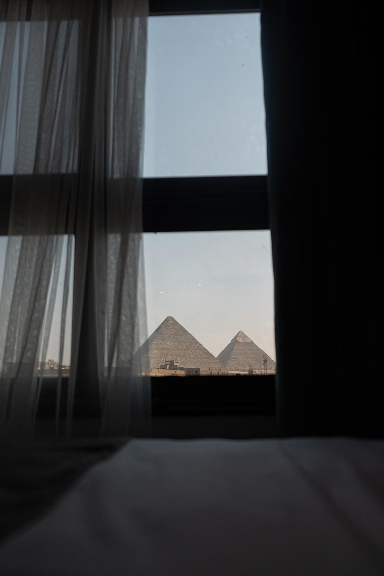 New Pyramid Front Hotel Al Kawm al Akhdar エクステリア 写真